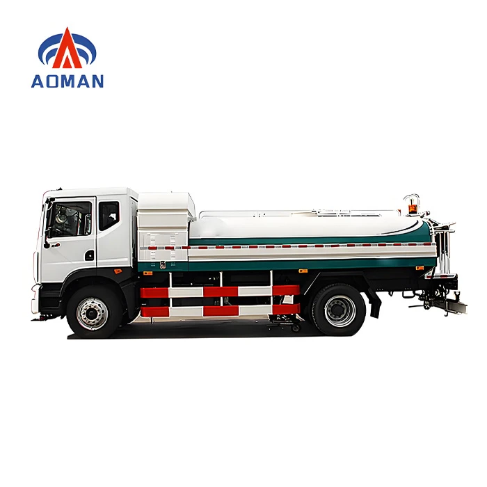 Spraying Water Truck